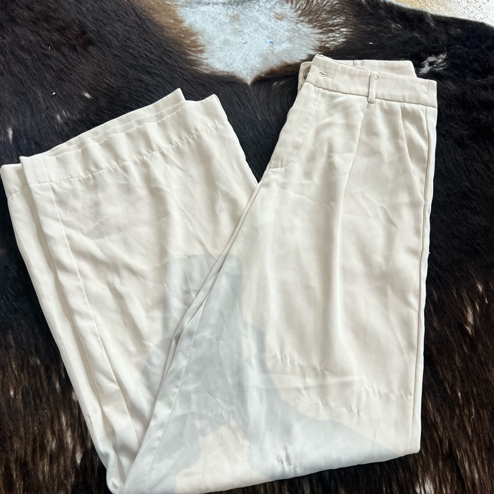 Beige Trousers